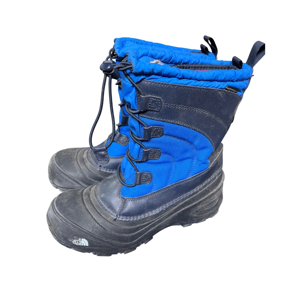 The North Face Alpenglow Blue Waterproof Insulated Winter Snow Boots Womens 7‎